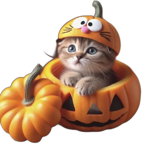 animal, creature, hat, photorealistic transparent PNG cut-out