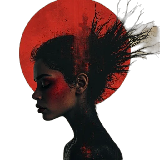 hair, crown, face, hat transparent PNG cut-out