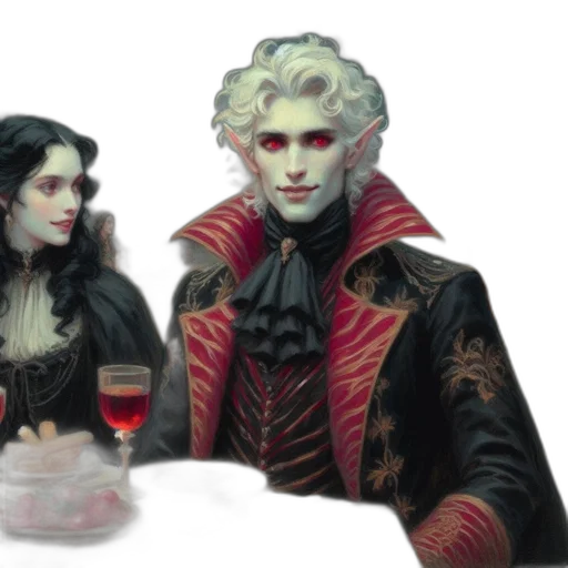 concept art, fantasy art, oil painting, photorealistic transparent PNG cut-out