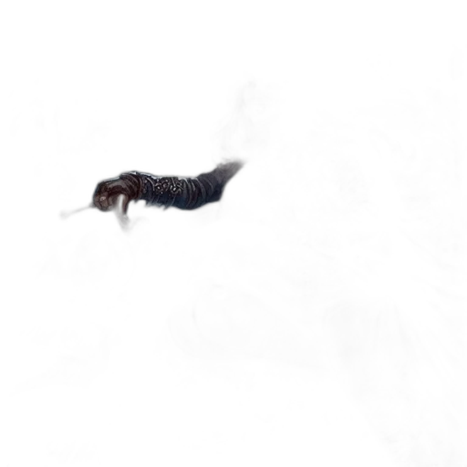 animal, dragon, creature, staff transparent PNG cut-out
