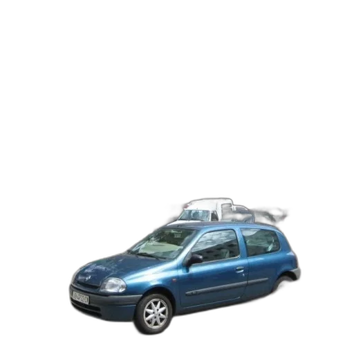 car, staff, 3d render, photorealistic transparent PNG cut-out