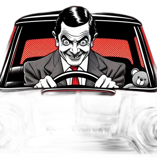 car, cartoon, comic book art, concept art transparent PNG cut-out