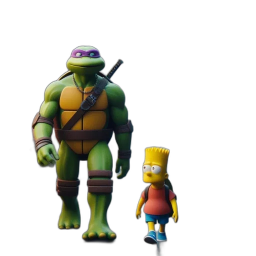 animal, concept art, 3d render, pixel art transparent PNG cut-out