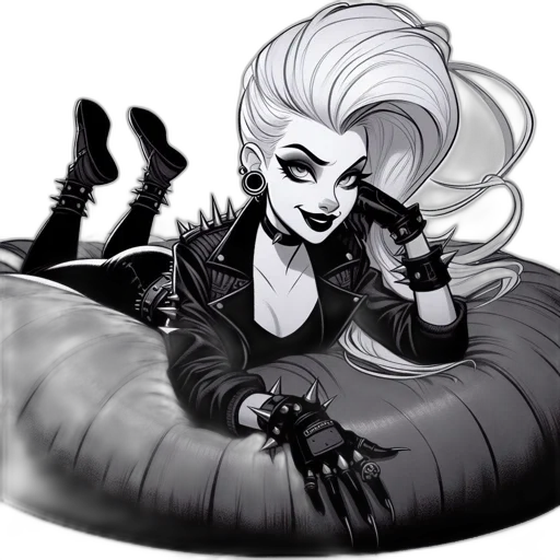 cartoon, comic book art, concept art, fantasy art transparent PNG cut-out