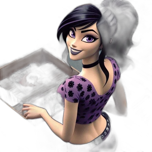 staff, jewelry, dress, face transparent PNG cut-out