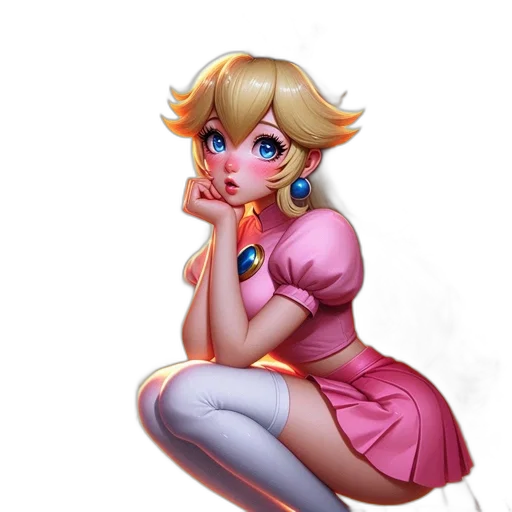 dress, staff, jewelry, face transparent PNG cut-out