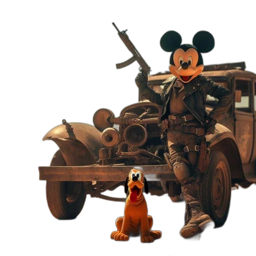 weapon, car, animal, concept art transparent PNG cut-out