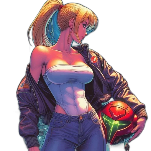 jacket, robot, weapon, concept art transparent PNG cut-out