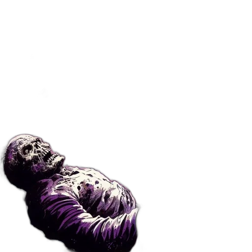 creature, hair, mask, face transparent PNG cut-out