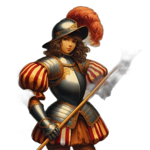 staff, hat, fantasy art, concept art transparent PNG cut-out