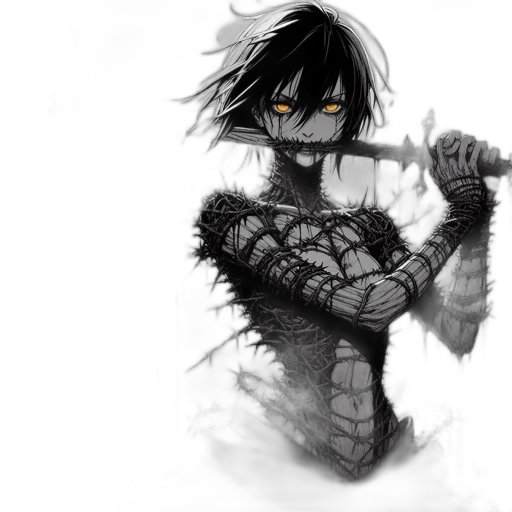 sword, mask, weapon, dragon transparent PNG cut-out