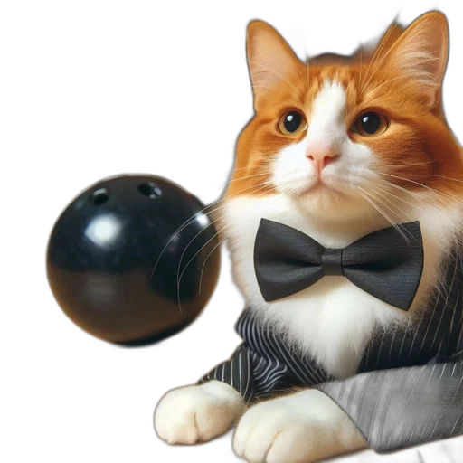 staff, animal, photorealistic, 3d render transparent PNG cut-out