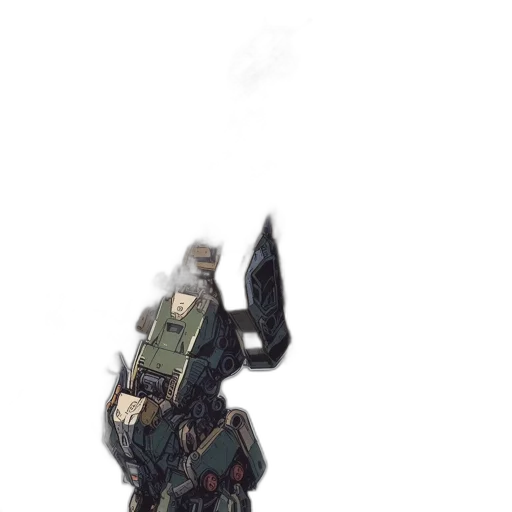 robot, weapon, creature, staff transparent PNG cut-out