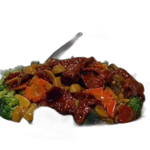 food, photorealistic, 3d render, plate transparent PNG cut-out