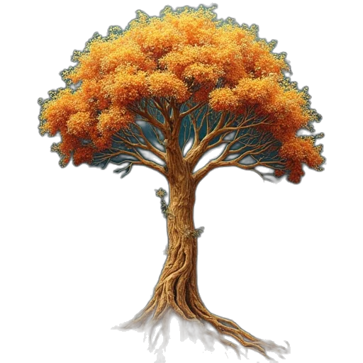 tree, crown, hair, staff transparent PNG cut-out