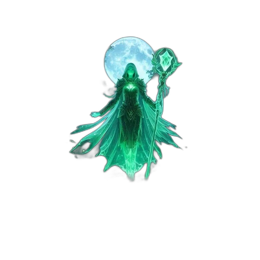 creature, staff, jewelry, mask transparent PNG cut-out