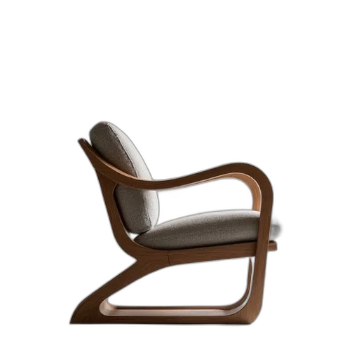 furniture, 3d render, photorealistic, earth tones transparent PNG cut-out