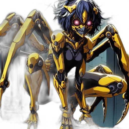 robot, creature, concept art, comic book art transparent PNG cut-out