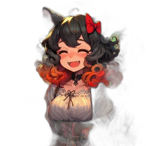 dress, staff, mask, creature transparent PNG cut-out