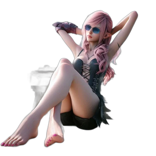 dress, concept art, 3d render, fantasy art transparent PNG cut-out
