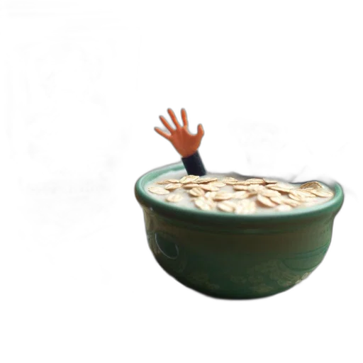 food, furniture, 3d render, underwater transparent PNG cut-out