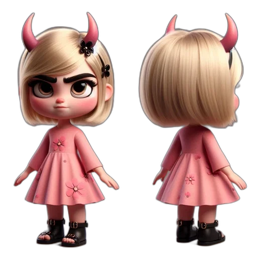 concept art, 3d render, cartoon, fantasy art transparent PNG cut-out