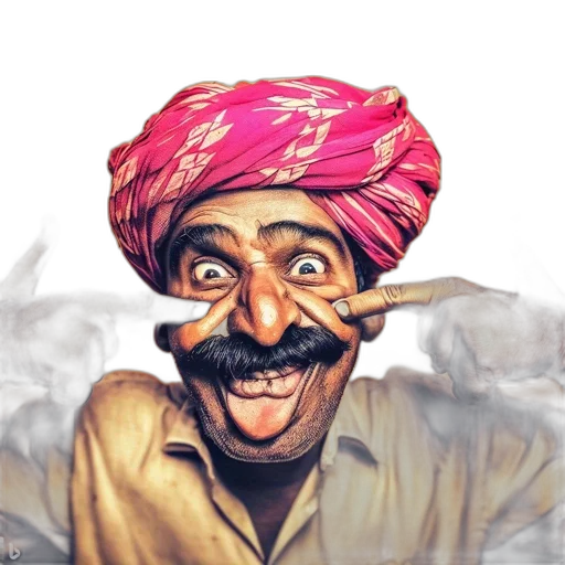 face, mask, staff, hat transparent PNG cut-out