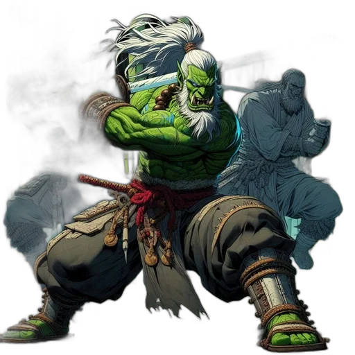 dragon, staff, mask, weapon transparent PNG cut-out