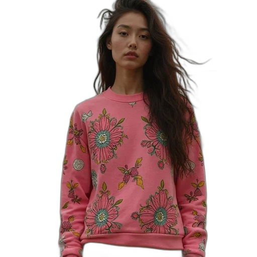 jacket, vaporwave, photorealistic, pastel transparent PNG cut-out