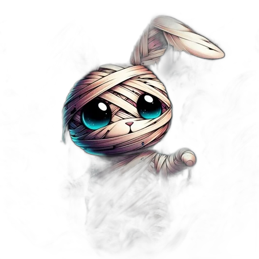 mask, creature, staff, animal transparent PNG cut-out