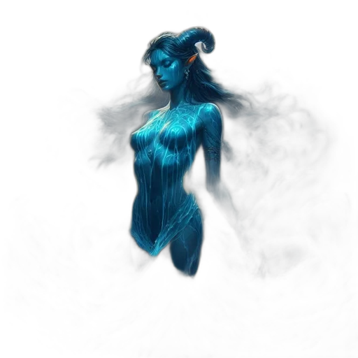 dress, mask, staff, creature transparent PNG cut-out