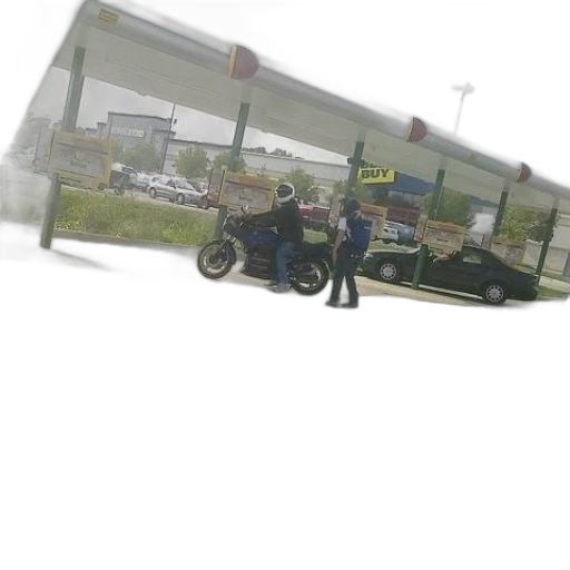 car, weapon, umbrella, photorealistic transparent PNG cut-out