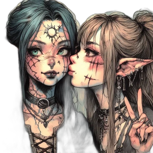 mask, fantasy art, anime, concept art transparent PNG cut-out