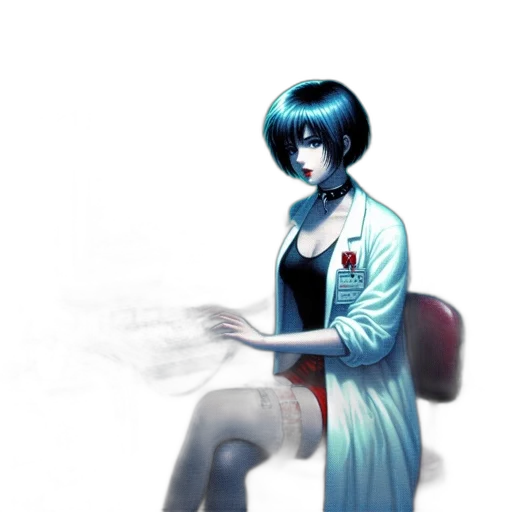 staff, robot, dress, face transparent PNG cut-out