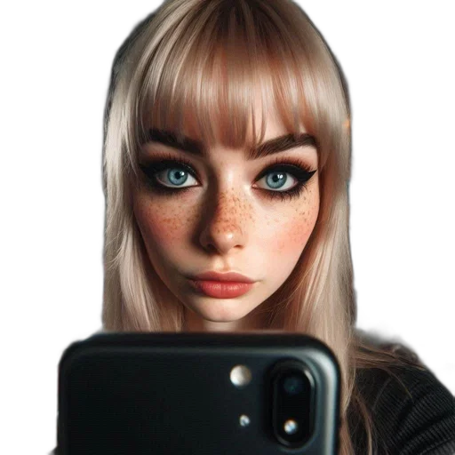 face, hair, robot, mask transparent PNG cut-out