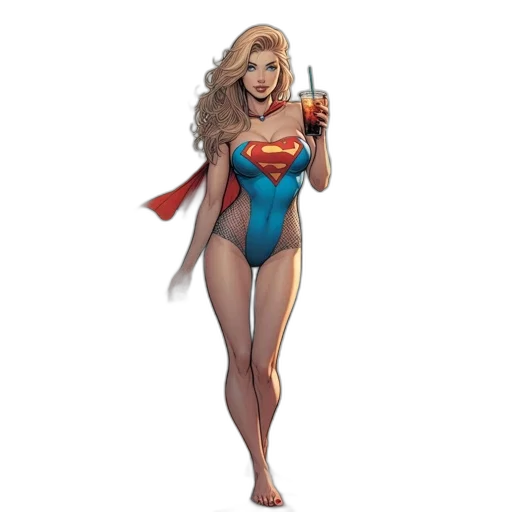 comic book art, concept art, cartoon, pixel art transparent PNG cut-out
