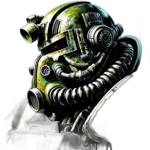 robot, mask, face, weapon transparent PNG cut-out