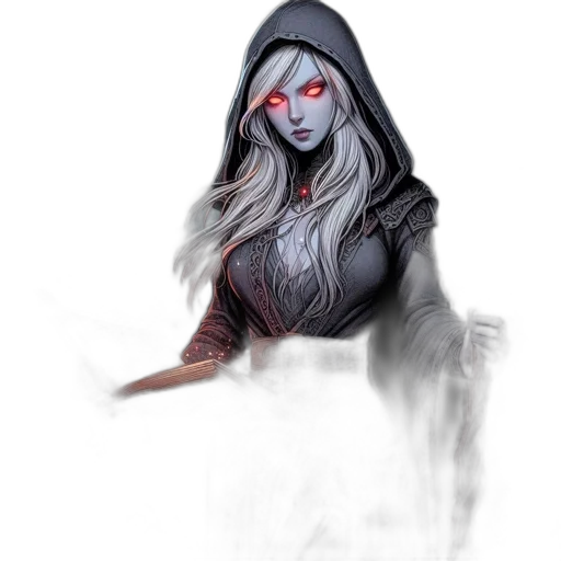 mask, staff, face, fantasy art transparent PNG cut-out