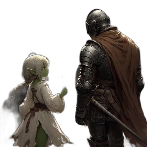 sword, concept art, fantasy art, comic book art transparent PNG cut-out