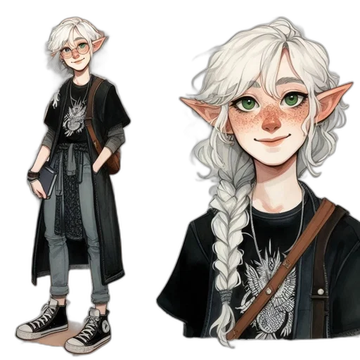 fantasy art, concept art, pixel art, watercolor transparent PNG cut-out