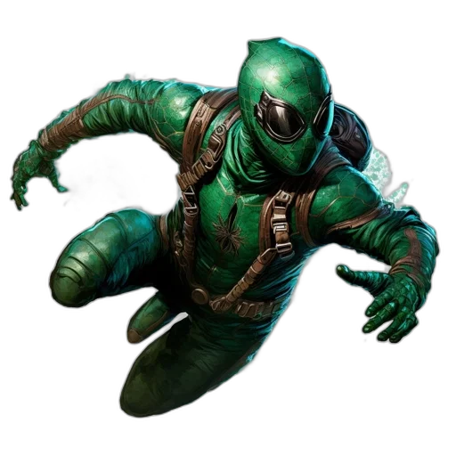 creature, mask, robot, staff transparent PNG cut-out
