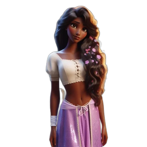 dress, concept art, 3d render, fantasy art transparent PNG cut-out