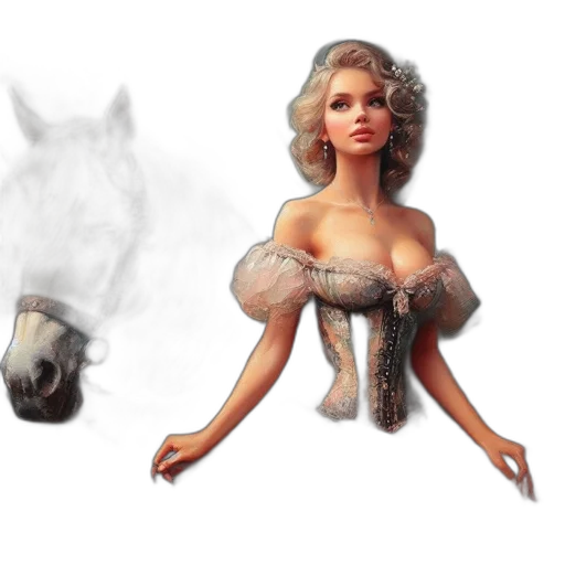 animal, dress, creature, concept art transparent PNG cut-out