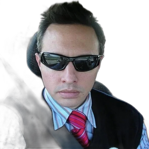 jacket, staff, face, robot transparent PNG cut-out