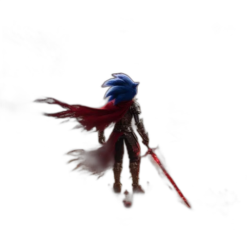 sword, staff, weapon, creature transparent PNG cut-out