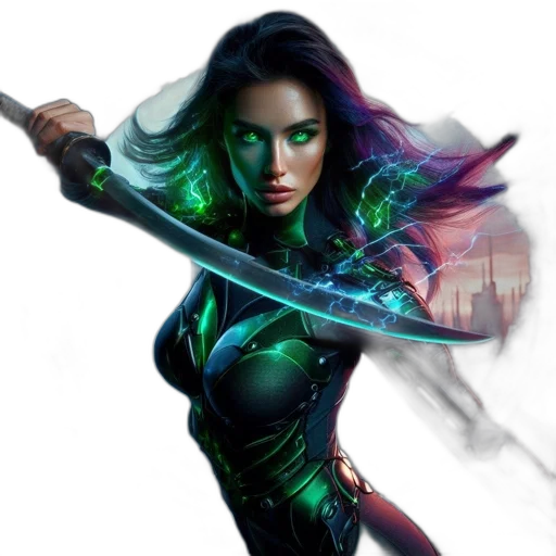 sword, fantasy art, comic book art, concept art transparent PNG cut-out