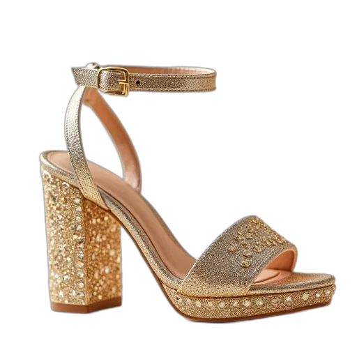 shoes, golden, girls, gold transparent PNG cut-out