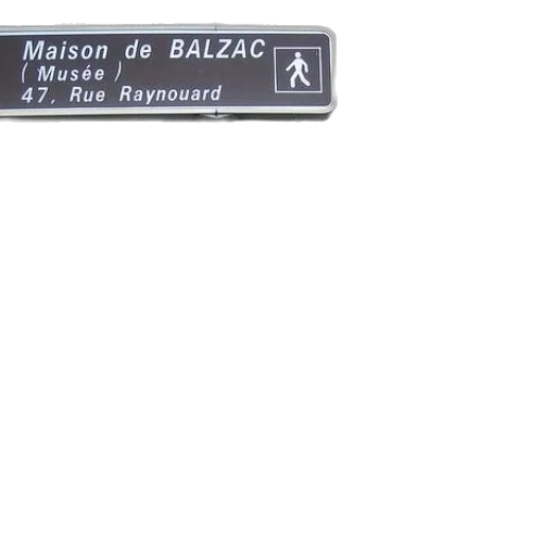 street, sign, paris, points transparent PNG cut-out