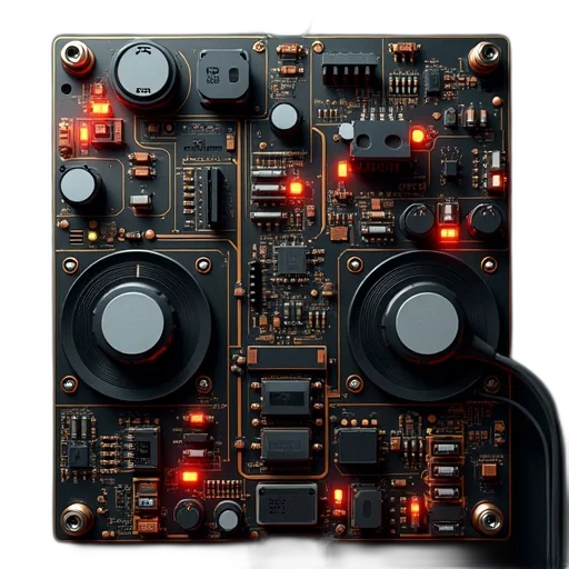 electronic, circuit, device, power transparent PNG cut-out