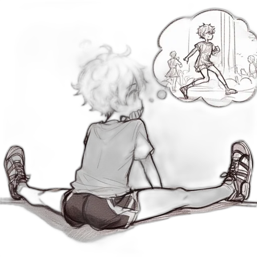 creature, shoes, concept art, pencil sketch transparent PNG cut-out